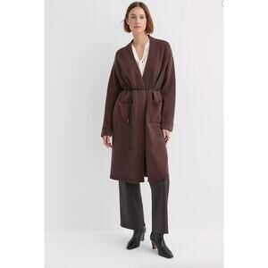 LOFT Belted Sweater Coatigan M NWT Jacket Tie Long Line Duster Academia Prep